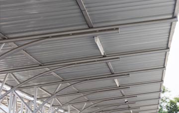 installing Shepton Montague metal roofing